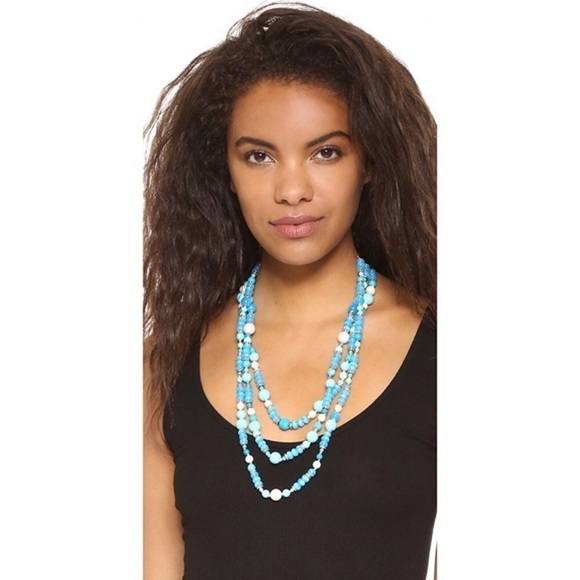 Kate Spade • Azure Allure Triple Strand Necklace - Picture 2 of 3